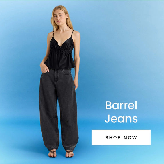 Women's curve denim jeans. Shop now.