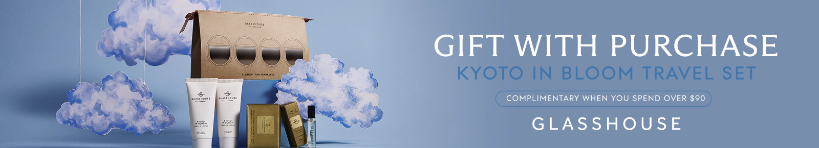 Glasshouse Fragrances. Gift With Purchase.