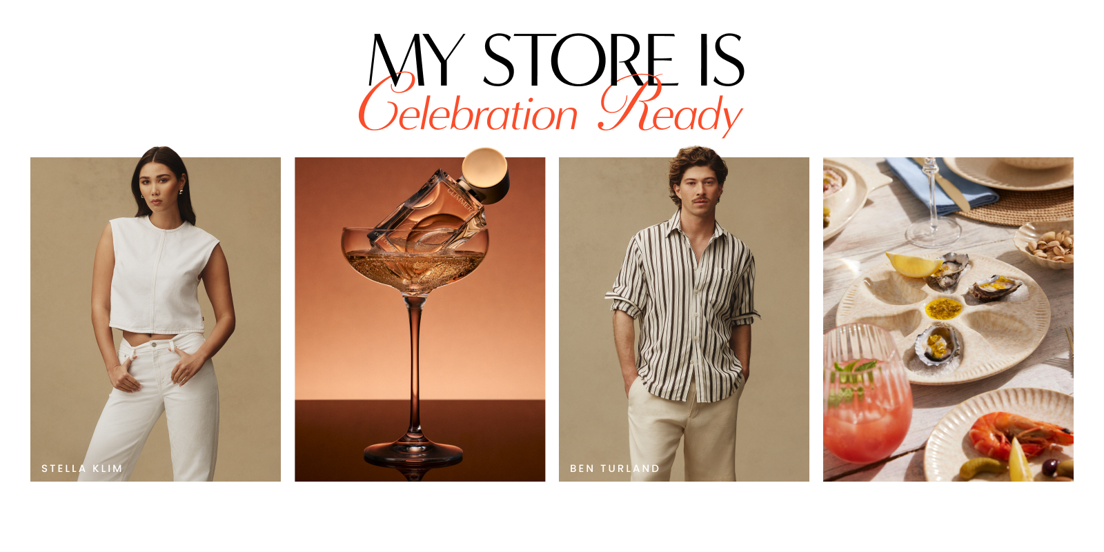 My Store is Celebration Ready. Click here to shop now.