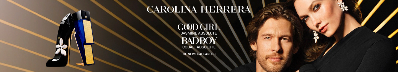 Caroline Herrera. Good Girl and Bad Boy Fragrances
