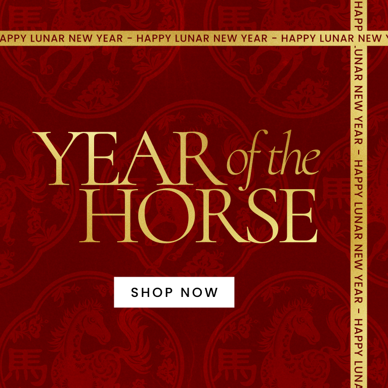 Happy Lunar New Year. Year of the horse.
Click here to Shop Now.
