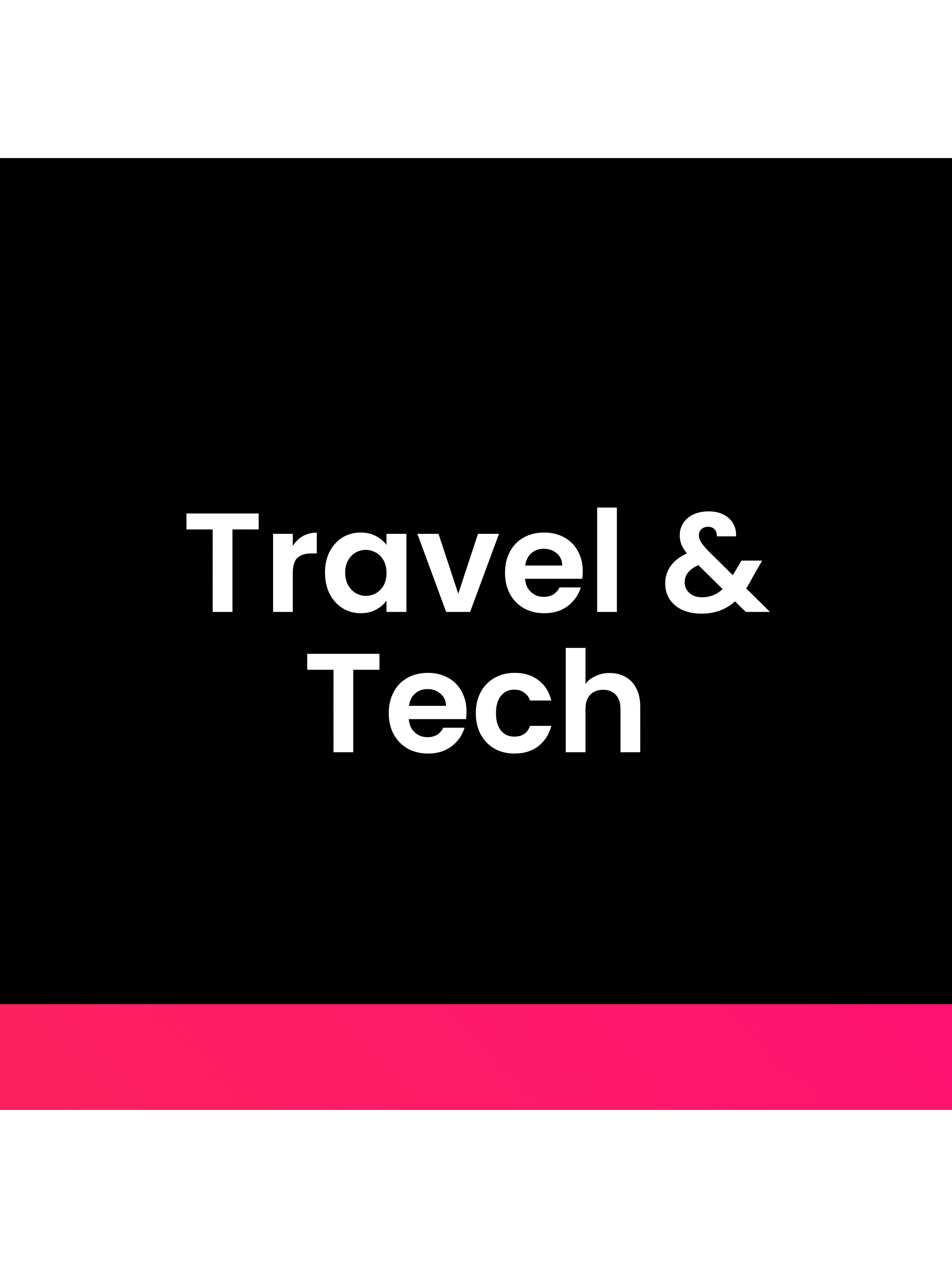 Travel & Tech Sale