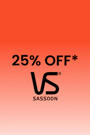 Click here to shop 25% off VS Sassoon now.