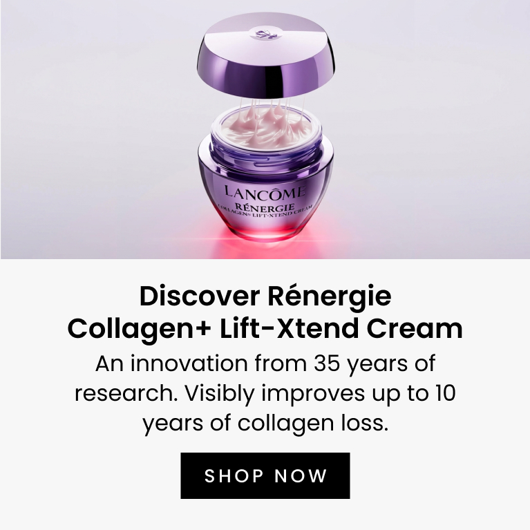 Discover Rénergie Collagen+ Lift-Xtend Cream. An innovation from 35 years of research. Visibly improves up to 10 years of collagen loss. Click here to shop now.