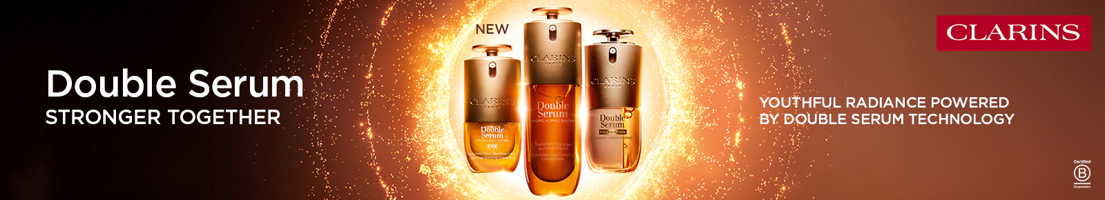 Clarins Double Serum.